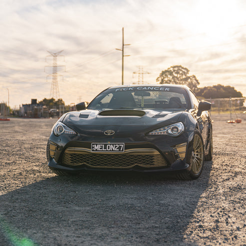 86 / BRZ Front Bumper Repair Plates (Face lift) V1 - Pair