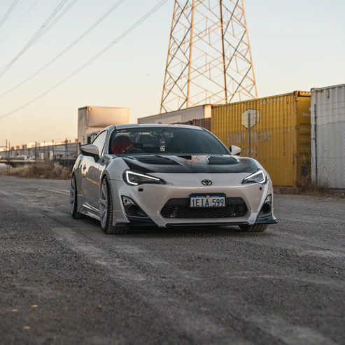 86 / BRZ Front Bumper Repair Plates (Pre-facelift) V1 - Pair