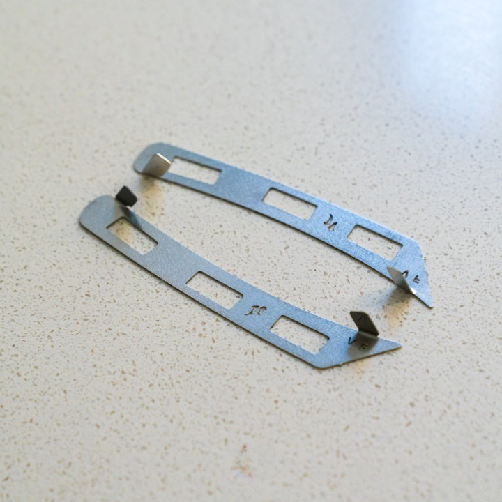Commodore VF / Chevrolet SS Front Bumper Repair Plates (Pair)