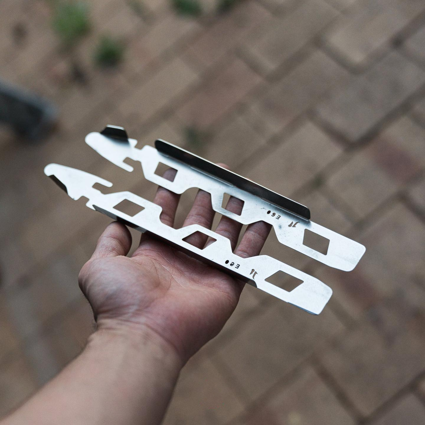 BMW E60 Front Bumper Repair Plates (Pair)