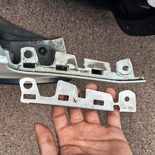 Audi A3/S3 (2020+) Front Bumper Repair Plates - Pair