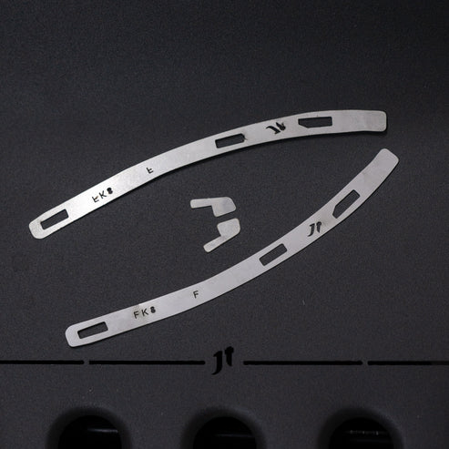 FK8 Civic Front Bumper Repair Plates (Pair)