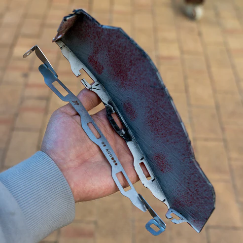 9th Gen Accord Front Bumper Repair Plates (Pair)