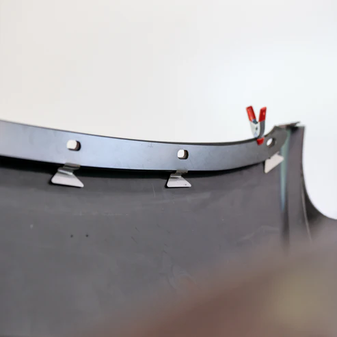 S2000 Front Bumper Repair Plate - Top Section