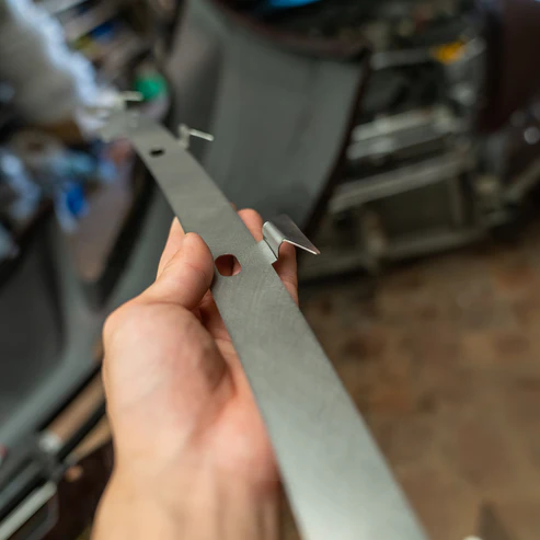 S2000 Front Bumper Repair Plate - Top Section