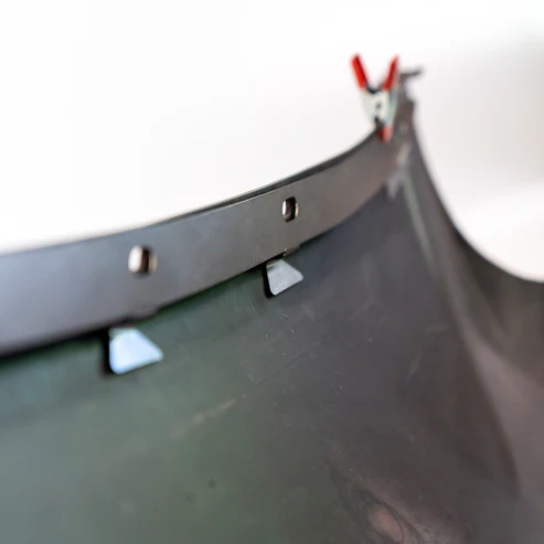 S2000 Front Bumper Repair Plate - Top Section