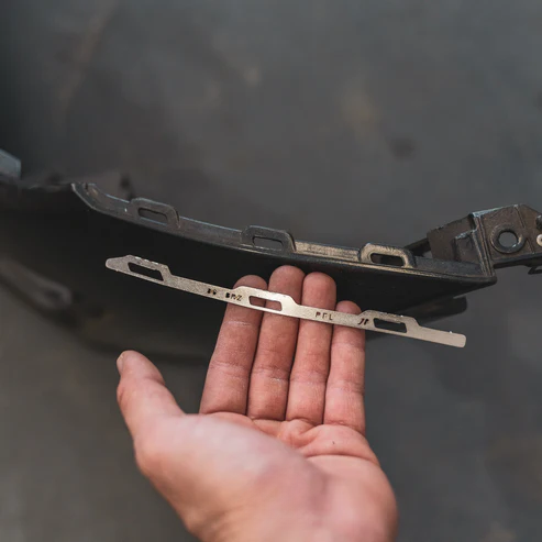 86 / BRZ Front Bumper Repair Plates (Pre-face lift) V2 - Pair